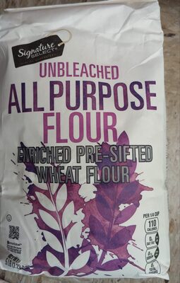 Unbleached Enriched Pre-Sifted All Purpose Wheat Flour