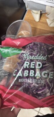 Red Shredded Cabbage, Red