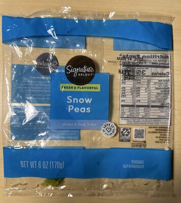 Snow Fancy Peas, Snow