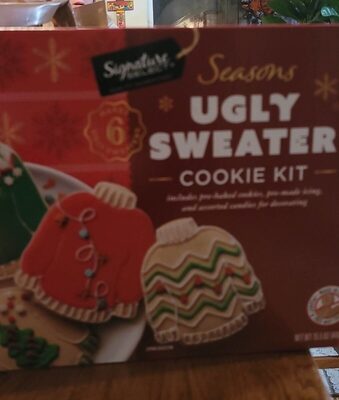 Ugly Sweater Cookie Kit, Ugly Sweater