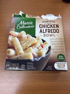 Marie Callender's New Orleans Style Chicken Alfredo Bowl, Frozen Meal, 11 oz.