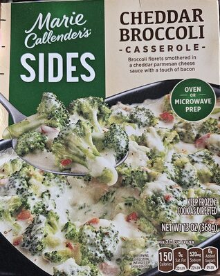 Marie Callender's Sides, Cheddar Broccoli Casserole, Frozen Food, 13 oz.