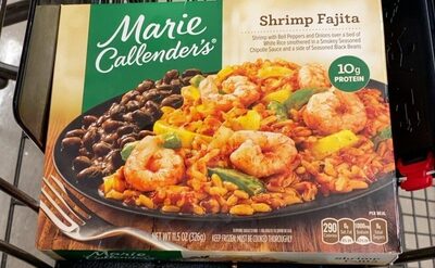Marie Callender's Shrimp Fajita, Frozen Meal, 11.5 OZ