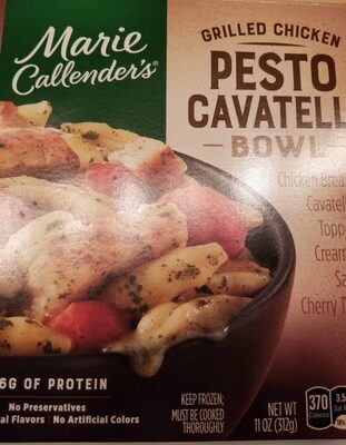 MARIE CALLENDERS Grilled Chicken Pesto Cavatelli Bowl