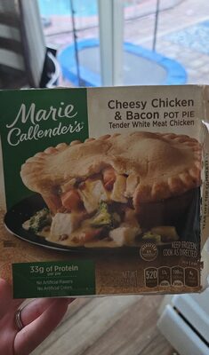 Marie Callender's Cheesy Chicken & Bacon Pot Pie, Frozen Meal, 15 oz.