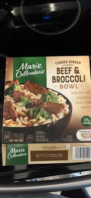 MARIE CALLENDERS Tender Ginger Beef And Broccoli Bowl