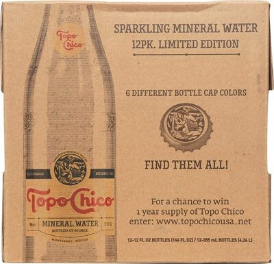 Topo Chico, Mineral Water