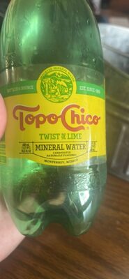 Twist Of Lime Flavored Sparkling Water, Twist Of Lime