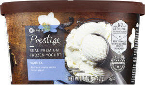 Real Premium Frozen Yogurt, Vanilla
