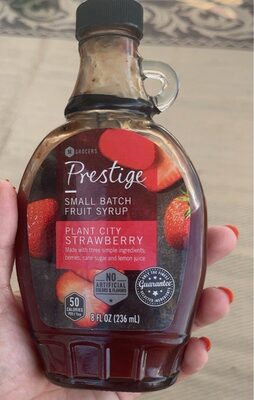 Prestige Small Batch Fruit Syrup, Strawberry