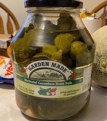 Home Style Marinated Cucumbers, Home Style