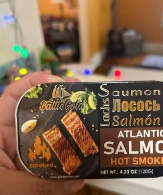 Hot Smoked Atlantic Salmon, Hot Smoked