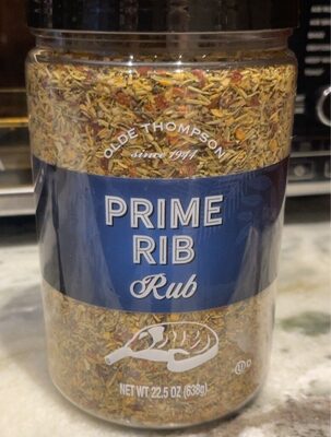 Prime Rib Rub, Prime Rib