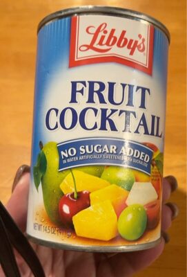 Water With Sucralose Fruit Cocktail