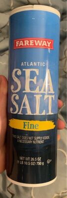 Fine Atlantic Sea Salt, Fine