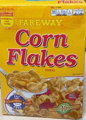 Corn Flakes Crispy Corn Cereal, Corn Flakes