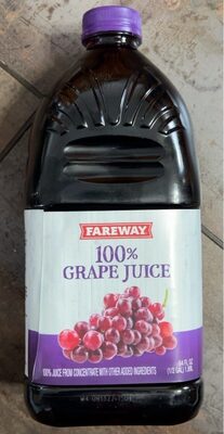 Fareway, Juice, Grape