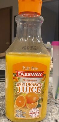 Orange 100% Juice, Orange