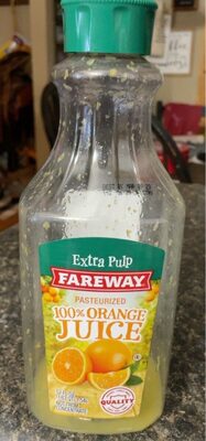 Orange 100% Extra Pulp Juice, Orange