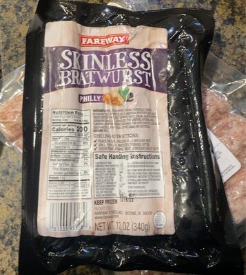 Philly Skinless Bratwurst, Philly