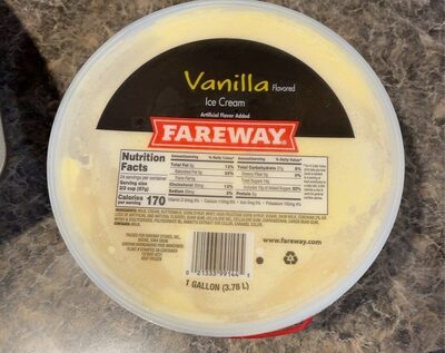 Vanilla Flavored Ice Cream, Vanilla
