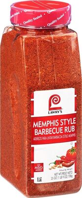 Memphis Style Barbecue Rub, Memphis Style Barbecue