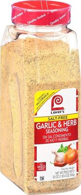Garlic & Herb Seasoning, Garlic & Herb