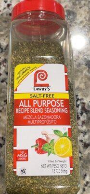 All Purpose Recipe Blend Seasoning, Recipe Blend
