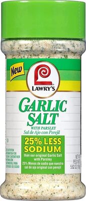 Garlic Salt With Parsley, Garlic With Parsley