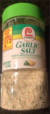 Garlic Salt Coarse Ground With Parsley, Parsley