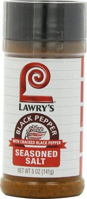 Pepper Black Seasoned Salt, Pepper Black