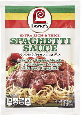 Spaghetti Sauce Spices & Seasonings Mix, Spaghetti Sauce