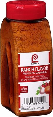Ranch Flavor French Fry Seasoning, Ranch