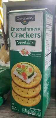 Vegetable Entertainment Crackers, Vegetable