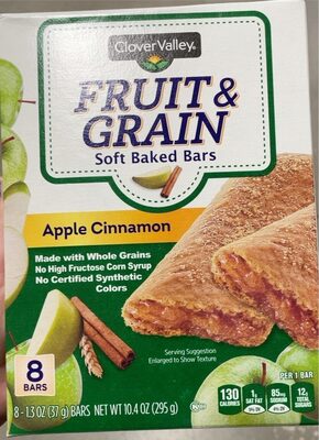 Apple Cinnamon Fruit & Grain Soft Baked Bars, Apple Cinnamon