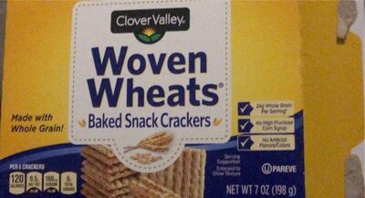 Woven Wheats Baked Snack Crackers, Woven Wheats