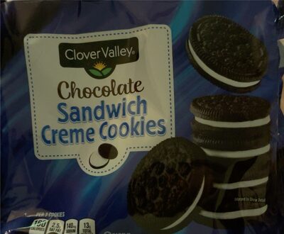 Chocolate Sandwich Creme Cookies, Chocolate