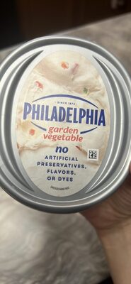 Garden Vegetable Cream Cheese Spread, Garden Vegetable