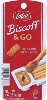 Cookie Butter And Breadsticks