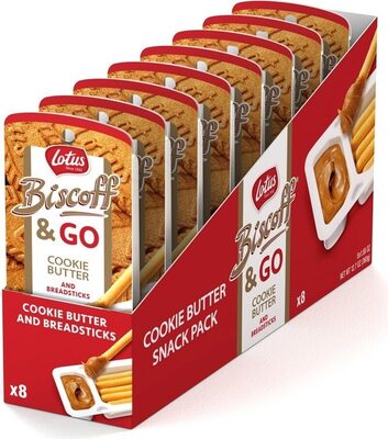 Cookie Butter And Breadsticks Snack Packs