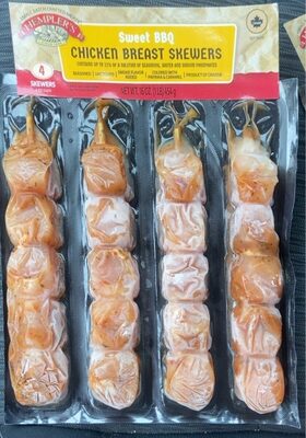 Sweet BBQ Chicken Breast Skewers, Sweet BBQ