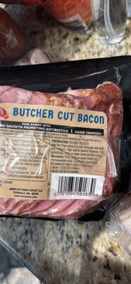 Center Butcher Cut Shoulder Bacon, Center Butcher Cut