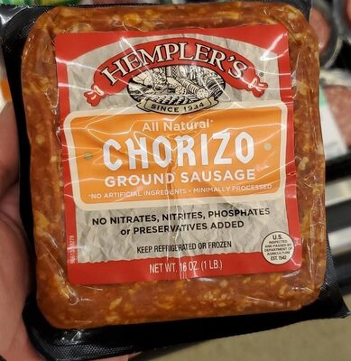Chorizo Ground Sausage, Chorizo