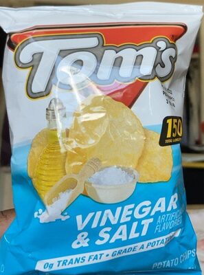 Vinegar & Salt Flavored Potatoes Chips, Vinegar & Salt