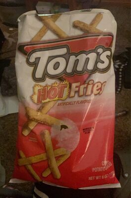 Tom's Hot Fries, 6 Oz Bag