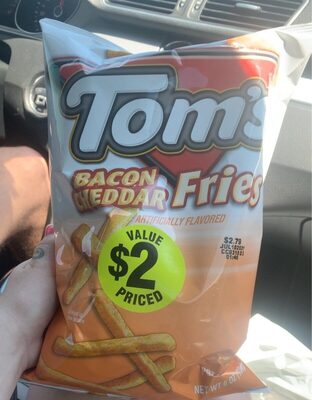 Tom's Bacon and Cheddar Fries, 6 Oz Bag