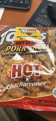 Hot Chicharrones Fried Pork Skins