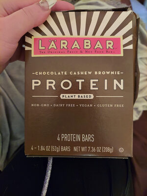 Chocolate Cashew Brownie Protein Bars, Chocolate Cashew Brownie