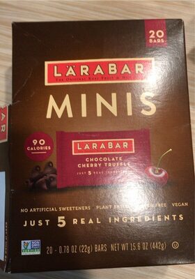 Chocolate Cherry Truffle Minis Bars, Chocolate Cherry