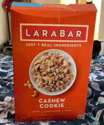Cashew Cookie Flavored Cereal, Cashew Cookie